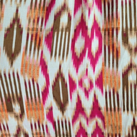 Chico's Multicolor Ikat Print Tunic - Picture 6 of 8